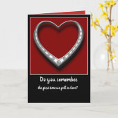 初めてラブカードに落ちた カード (黄色い花)