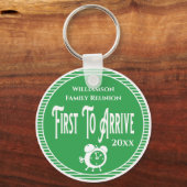 初めて家族懇親会賞 キーホルダー (正面)