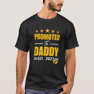 初めて新しいパパのためにDaddy 2023に昇進ダ Tシャツ