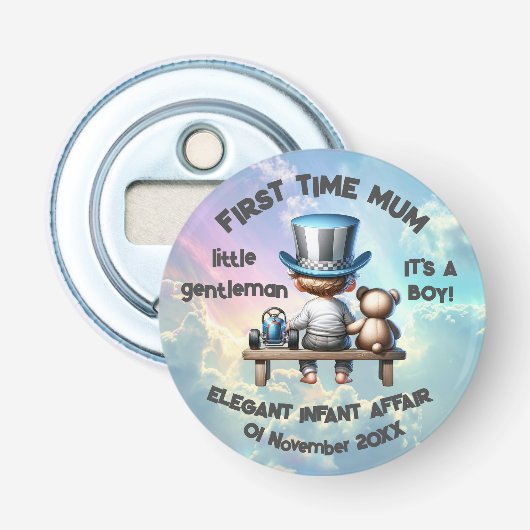 初めて男の子 | 栓抜き (正面)