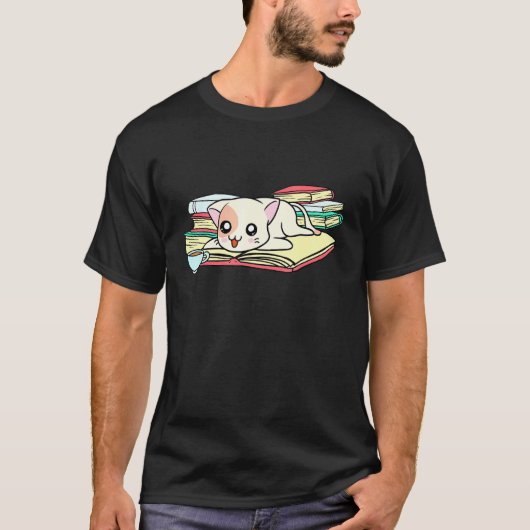 初めて読む人やコーヒーを買う人のための猫の本 Tシャツ (正面)