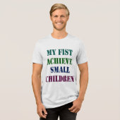 初めて達成 トライブレンドTシャツ (正面全面)