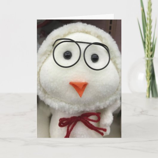 ***初めて****クリスマス シーズンカード (正面)