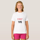 初めて Tシャツ (正面フル)