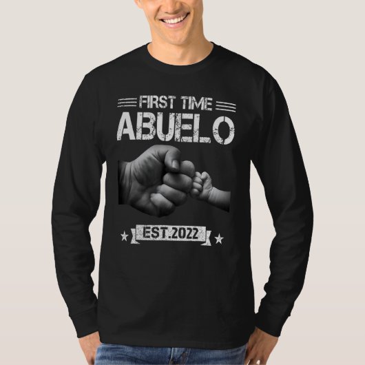 初めてAbuelo 2022にAbuelo Newに昇格 Tシャツ (正面)