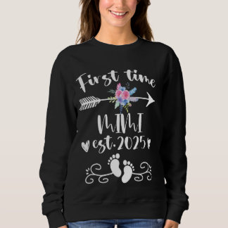 初めてMIMI est 2025かわいいベビーリビールファミリーM スウェットシャツ