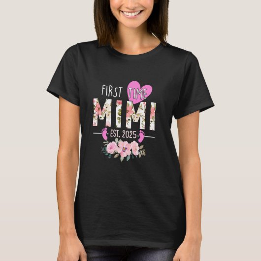 初めてMimi Est 2025に昇格したフローラ 素晴らし Tシャツ (正面)