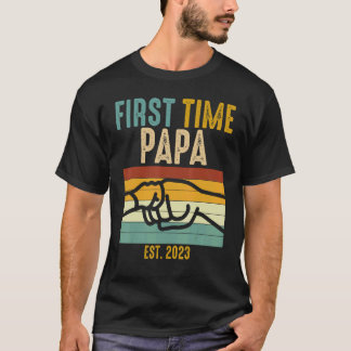 初めてPapa Est 2023最初のバンプが新しいFaを促進 Tシャツ
