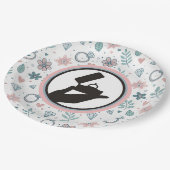 初めにようこそ ペーパープレート (アングル)