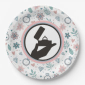 初めにようこそ ペーパープレート (正面)