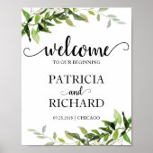 初めの緑へようこそエレガントよ結婚 ポスター (正面)