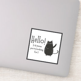 初めまして!あなたは探してる？キャット シール