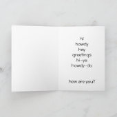 初めまして... カード (内部)