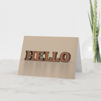 初めまして カード