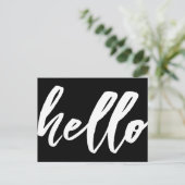 初めまして |スクファンシーリプト ポストカード (スタンド正面)