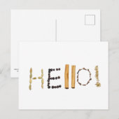 初めまして!スパイス ポストカード (正面/裏面)