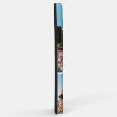 初めまして!フォトコラージュのスカイブルーパーソナライズされた4 Case-Mate iPhoneケース (裏面/右)