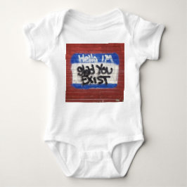 初めまして ベビーボディスーツ