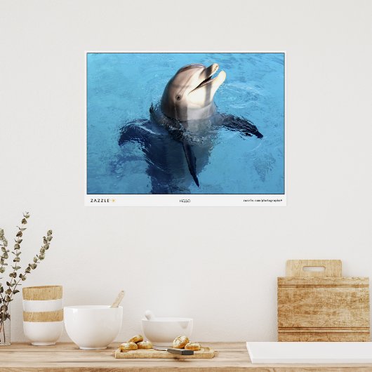 初めまして! ポスター (キッチン)