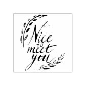 初めまして ラバースタンプ (インプリント)