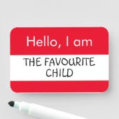 初めまして...子お気に入りのども 名札 (インサイチュ)