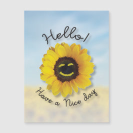 初めまして!良い一日を過ごす