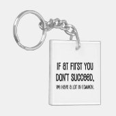 初めもして君は成功しない キーホルダー (正面左)