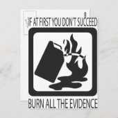 初めもして君は成功しない ポストカード (正面/裏面)