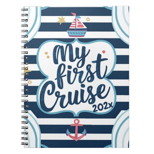 初カスタム航海の航海 ノートブック (正面)