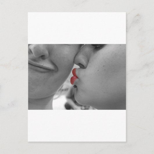 初キス ポストカード (正面)