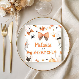 初ハロウィン・ファーストブーお誕生日会用ナプキン スタンダードカクテルナプキン