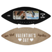 初バレンタインデーの写真2枚 アメリカンフットボール (パネル)