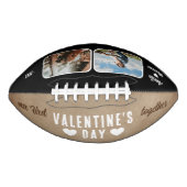 初バレンタインデーの写真2枚 アメリカンフットボール (正面)