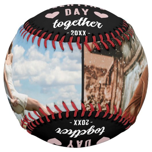 初バレンタインデーの写真2枚 ソフトボール (正面)