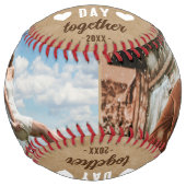 初バレンタインデーの写真2枚 ソフトボール (正面)