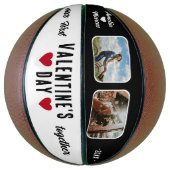 初バレンタインデーの写真2枚 バスケットボール (縦)