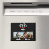 初バレンタインデーの写真2枚 マグネット (インサイチュ (食洗機))