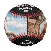 初バレンタインデーの写真2枚 野球ボール (正面)