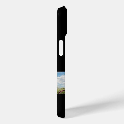 初バレンタインデーを一緒に2枚の写真ブラック Case-Mate iPhoneケース (裏面 / 右)