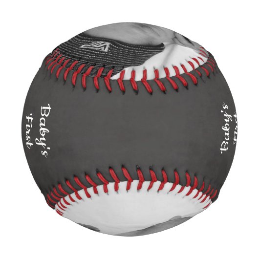 初パーソナライズされためてのクリスマス野球 野球ボール (裏面)