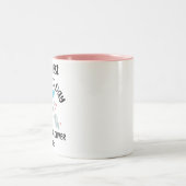 初パーソナライズされた母の日の象2023 ツートーンマグカップ (中央)