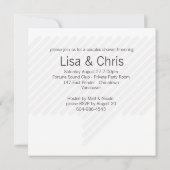 初ラテで恋に落ちて』シャワー招待 招待状 (裏面)