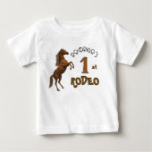 初ロデオ ベビーTシャツ (正面)