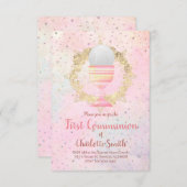 初交フェイクグリッターデザイン 招待状 (正面/裏面)