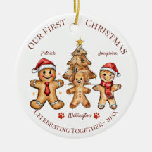 初代犬とのクリスマス オーナメント