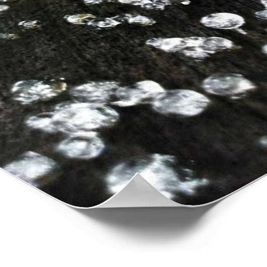 初冬の天気 ポスター (角)