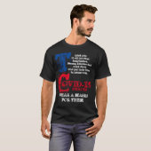 初動応援者、ナース、医師ありがとう Tシャツ (正面フル)