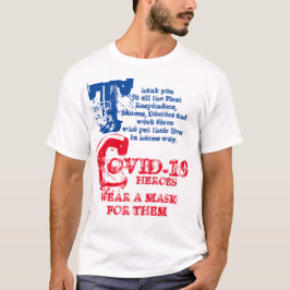 初動応援者、ナース、医師ありがとう Tシャツ