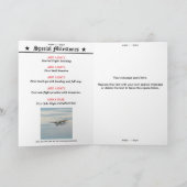 初単独飛行おめでとうカード カード (内部)