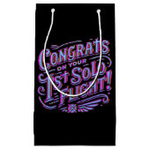 初単独飛行おめでとう スモールペーパーバッグ (正面)